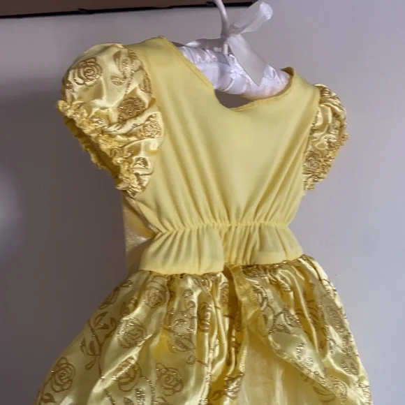 Precious belle princess fit flare cap sleeve dress Disney princess Halloween